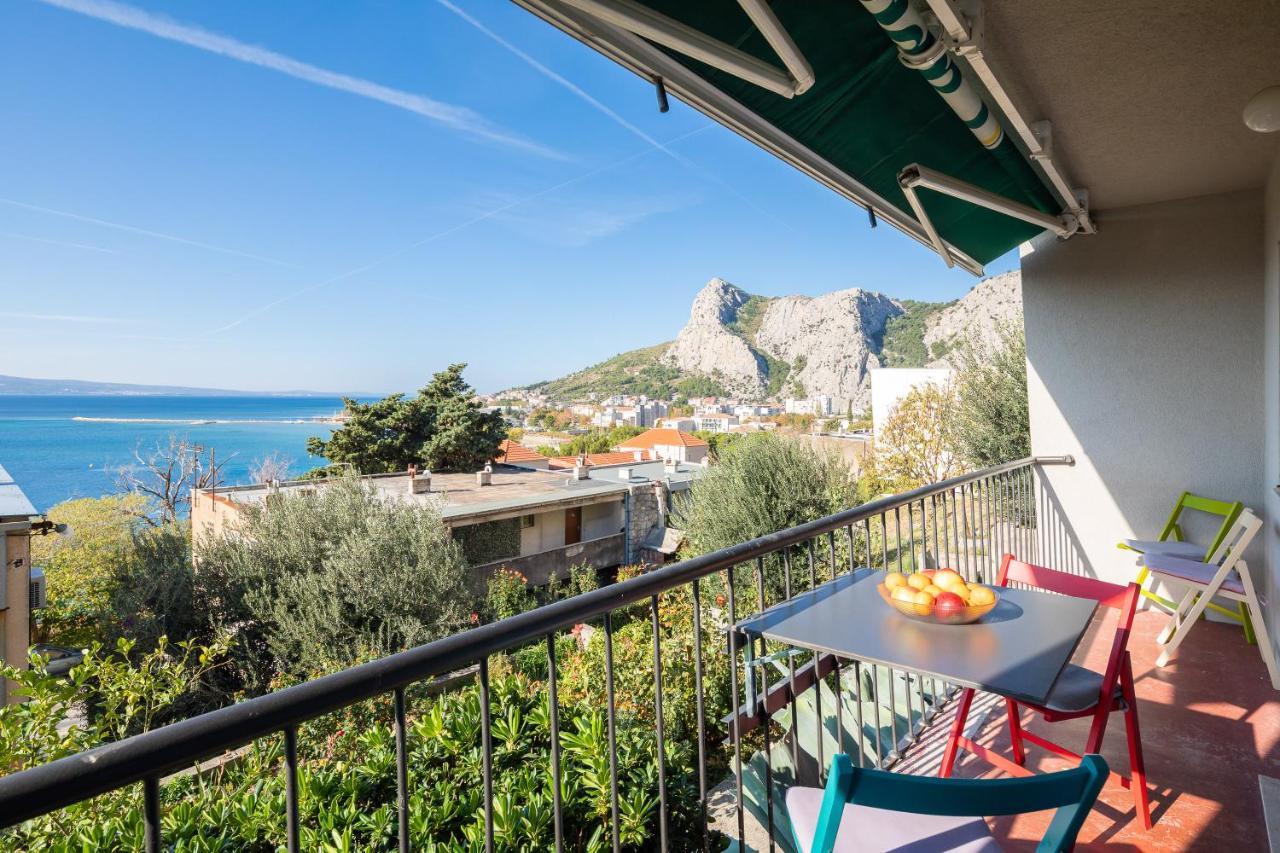 Sunny Vista Apartment Omiš Dış mekan fotoğraf