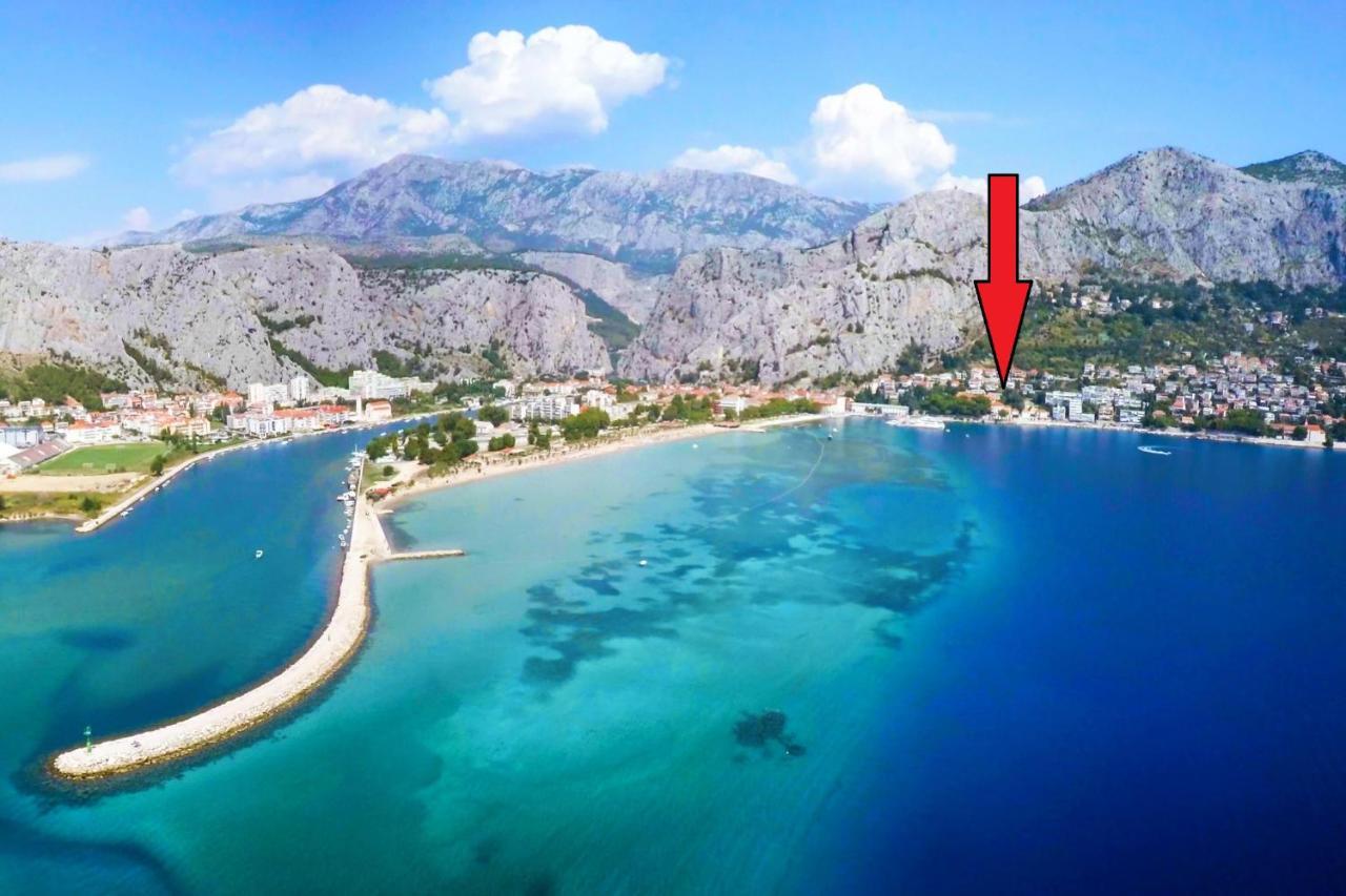 Sunny Vista Apartment Omiš Dış mekan fotoğraf