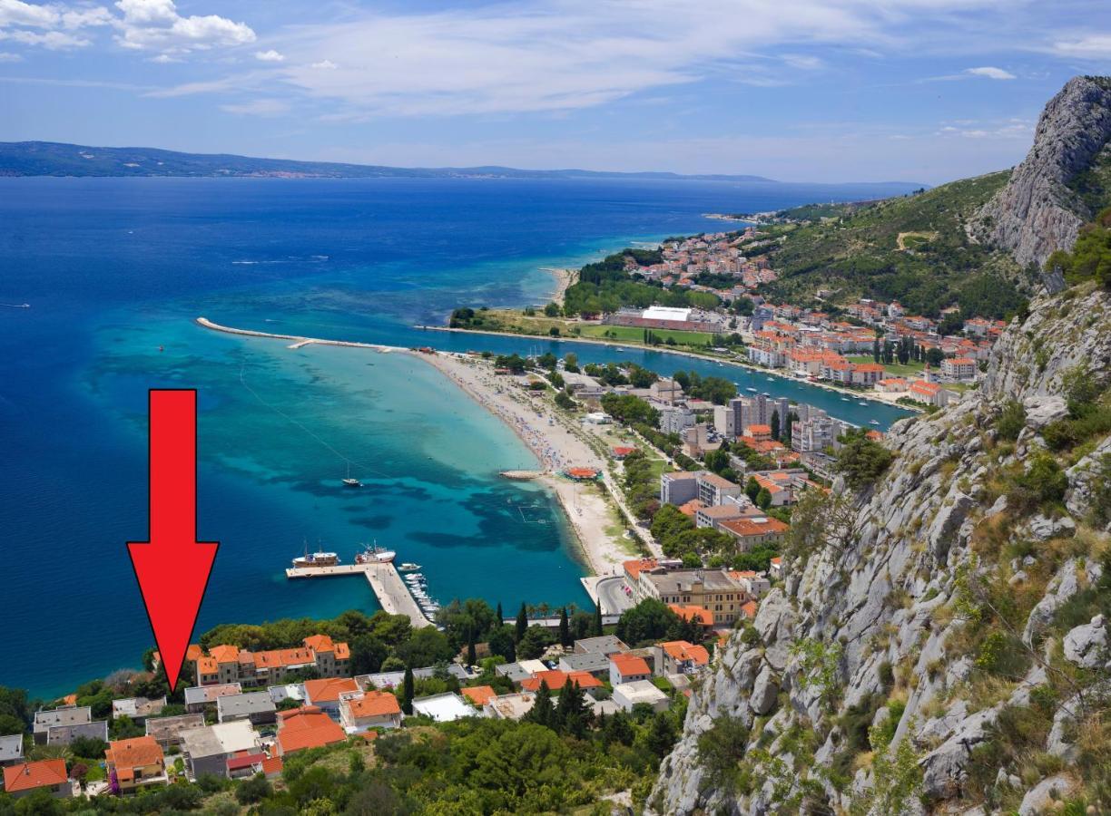 Sunny Vista Apartment Omiš Dış mekan fotoğraf